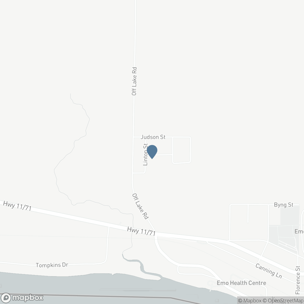 40 LOT MARION STREET, Emo, Ontario P0W 1E0